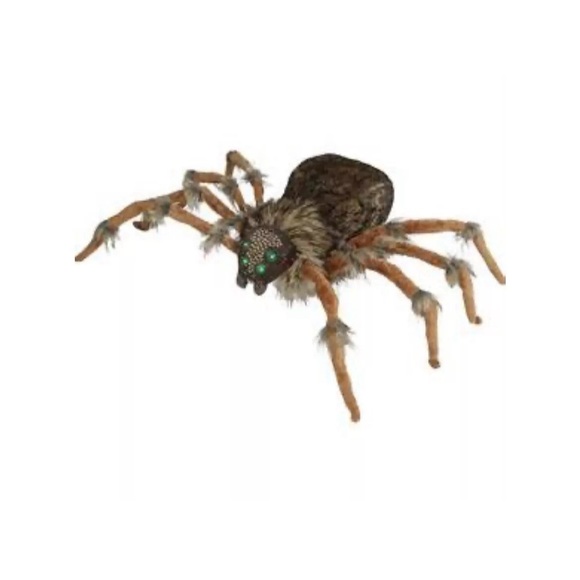 Halloween 53" Deluxe Lightup Wolf Spider Decoration Prop Seasonal Visions NEW - Picture 5 of 6